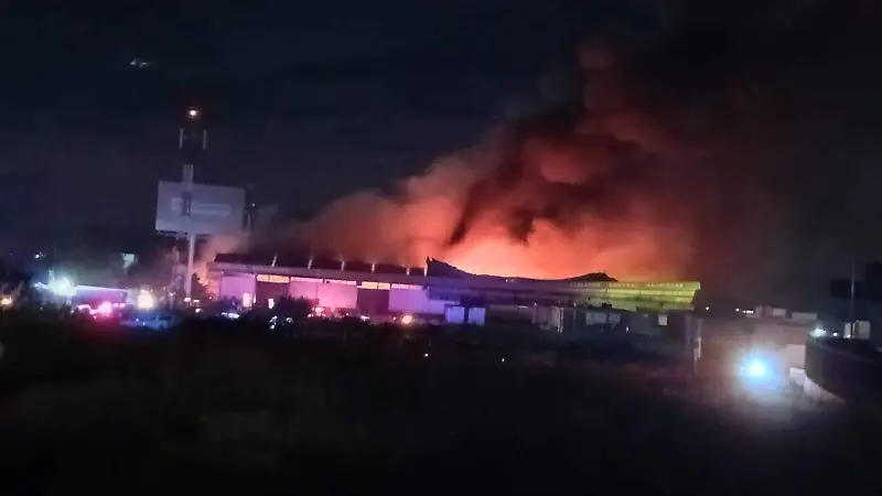 Incendio bodegas de Alimentación del Bienestar en Zacatecas